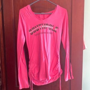 Ladies xl Pink South Pole Hoodie Shirt
